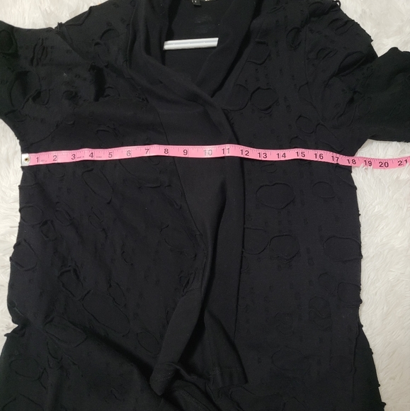 Fia Fashion Long Open Cardigan size medium-large Made in Greece - Picture 4 of 8